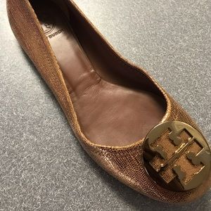 Tory Burch ballet flats - copper